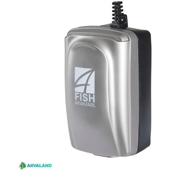 4FISH Luftpumpe 30A – 2 x 1,5 L/min (justerbar)
