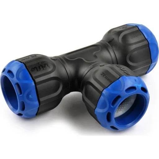 Isiflo Sprint tee 32 mm, komposit, PN16