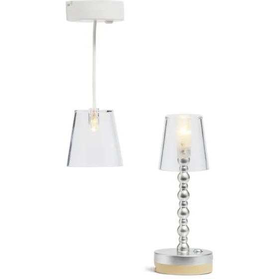Lundby Gulv- og Loftlampe med Batteri, 18034