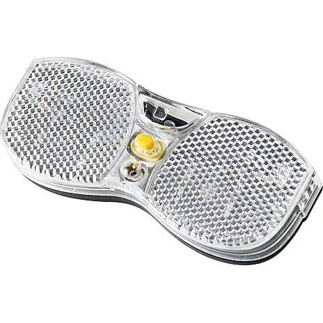 SCO 3-LED cykellygte - forlygte, sort