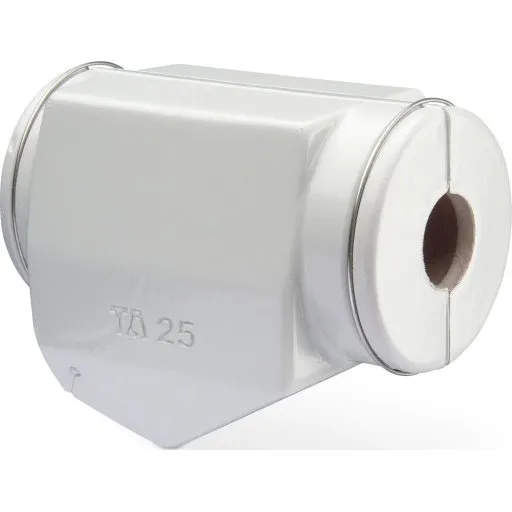 IMI 1 1/4" Isoleringskappe, Hvid