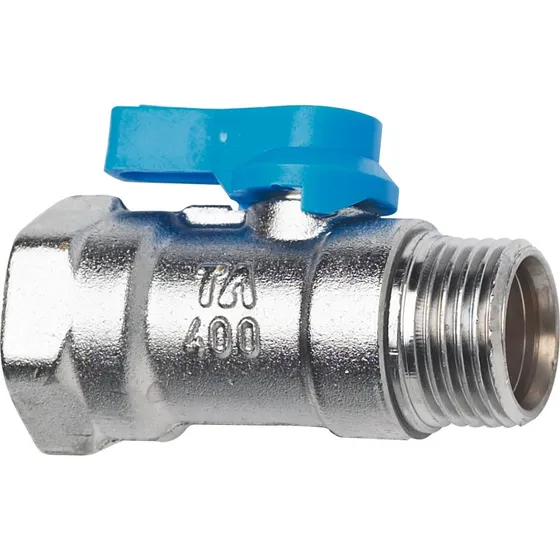 IMI TA 400 1/2" Kuglehane Blå Muffe/Nippel