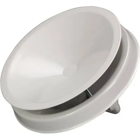 Lindab Kontrolventil KIR 100 Ind RAL9003