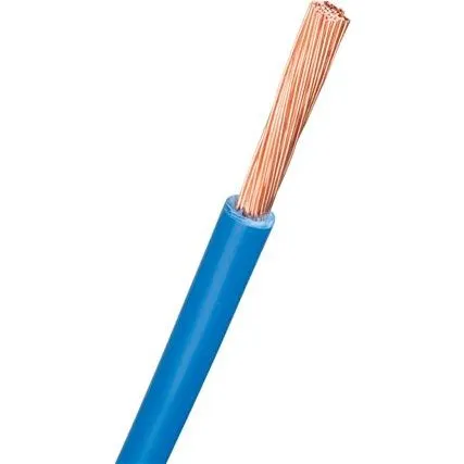 H07V2-K 1x10 blå 100 m ledning, fintrådet kobber