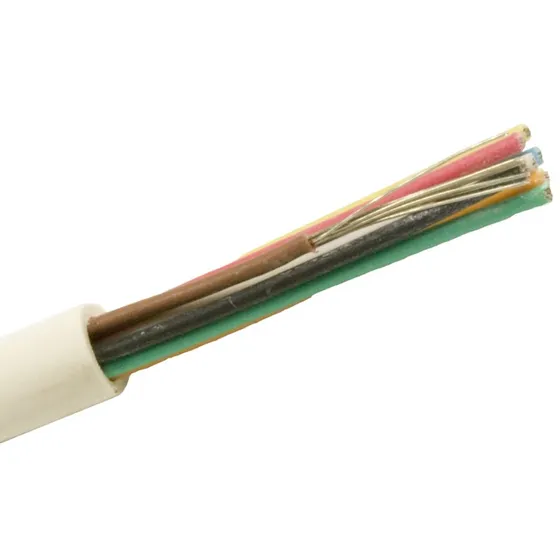 FQQXB Easy Alarmkabel 8x0,22 mm², hvid, r100