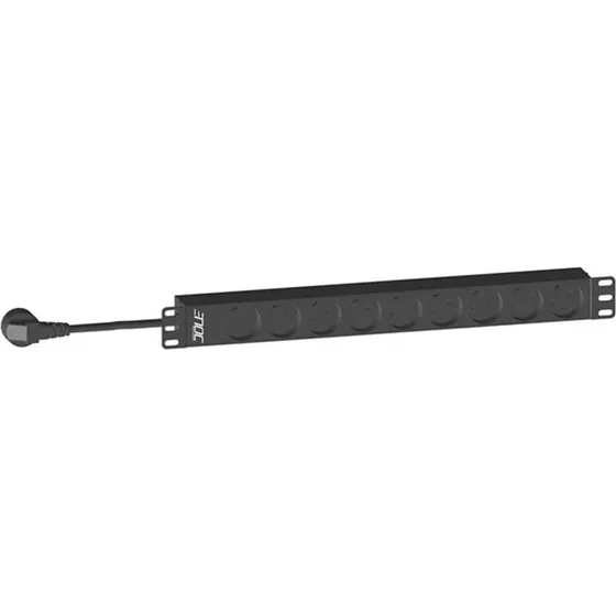 Enoc System 9-Port 1U Alu PDU med DK-stik