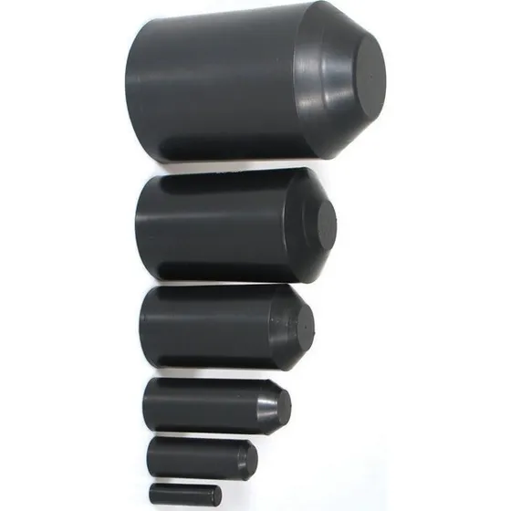 MEC Krympe Endehætte Med Lim 25/9 mm Sort