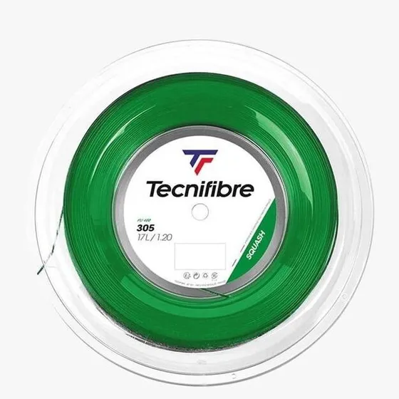 Tecnifibre 305 Squashstreng 1,20 mm – Grøn 200 m