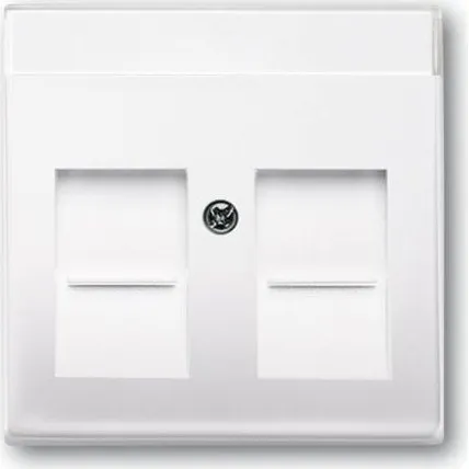 ABB B55 Afd. til Dataudtag, Mat Hvid