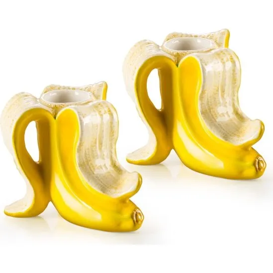 Donkey Lysestage - Bananromantik (2 stk.)