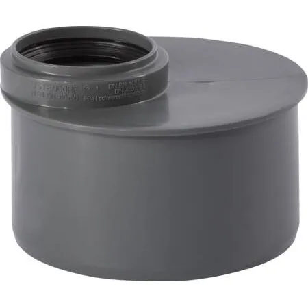HT SAFE 110/50mm Reduktion Kort RAL 7043