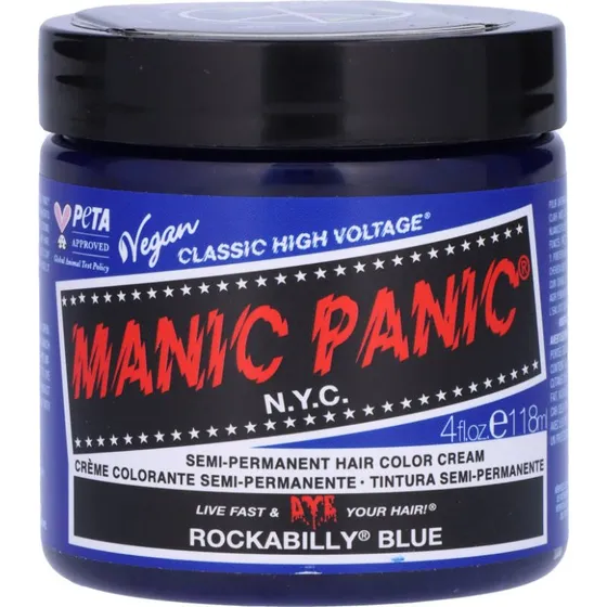Manic Panic Rockabilly Blue Semi-Permanent Hårfarve 118 ml