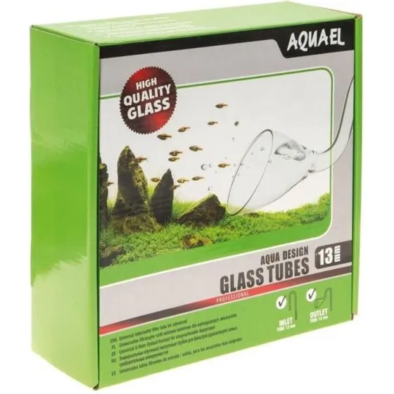 AquaEL Glassrør sæt til Kani-filter 12/16 mm
