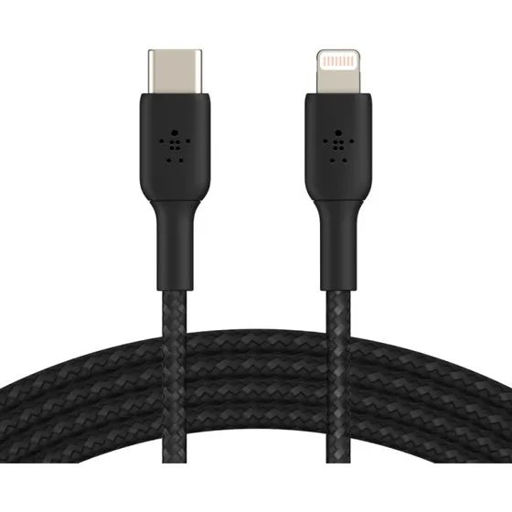 Belkin BOOST CHARGE™ Lightning-USB-C kabel 1m, sort
