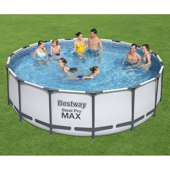 Bestway Steel Pro MAX 457x122 cm rund swimmingpool