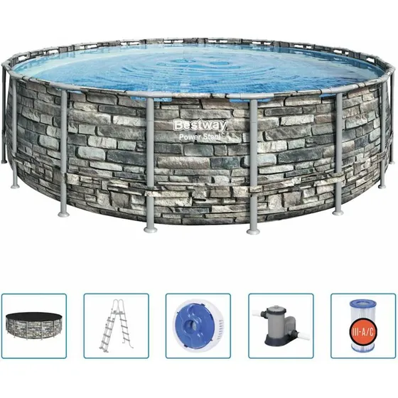 Bestway Power Steel Swimmingpool 549x132 cm