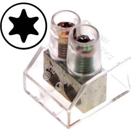 10Q Samlemuffe Dobbelt TORX10, Klarskærmet, 1mm²