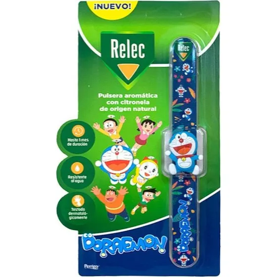 Relec Doraemon Citronella Myggeafvisende Armbånd, 1 enhed