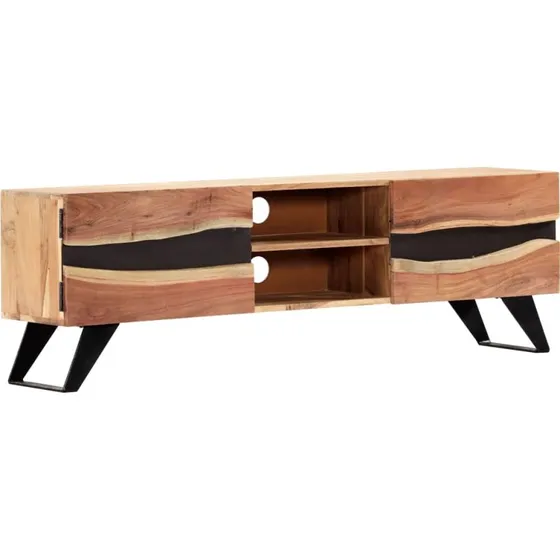 Akacietræ Tv-Bord 140x30x45 cm