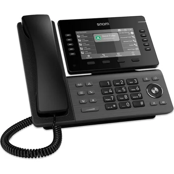 snom D815W IP-telefon, sort, 5" TFT, WiFi