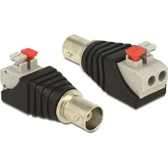 DeLOCK BNC Terminalblokadapter, 2-pins, 5 mm pitch