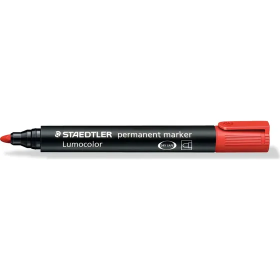 Staedtler Lumocolor Permanent Marker Rød 2 mm