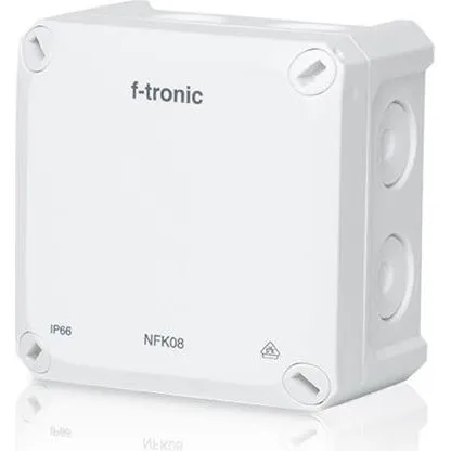 Membrandåse 85x85x54mm IP66 hvid