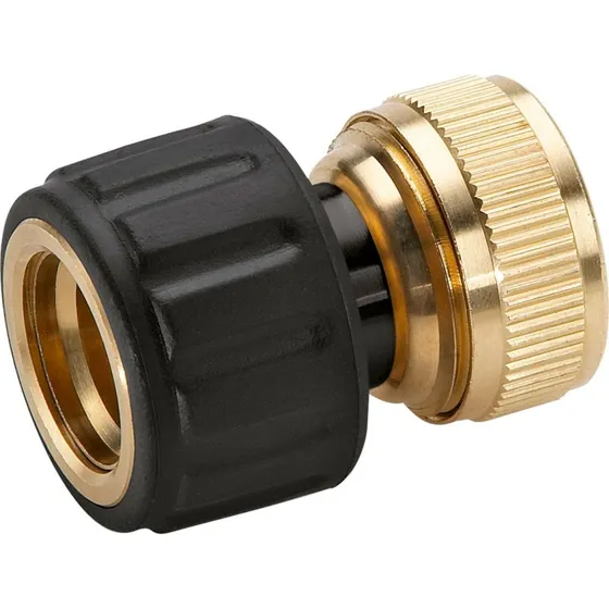 Kärcher Slangekobling 1/2" med Aqua Stop - Messing