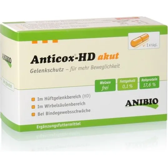 Anibio Anticox HD Akut Kapsler 50 stk