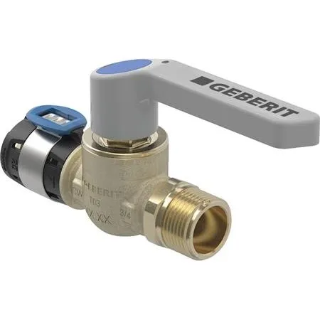 Geberit FlowFit Kugleventil 25 mm, 3/4"
