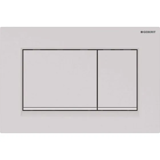 Geberit Sigma 20(Ex.30) betjeningsplade mat hvid 246 x 164 mm