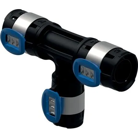 Geberit Flowfit T-stykke 63-32-63 PPSU