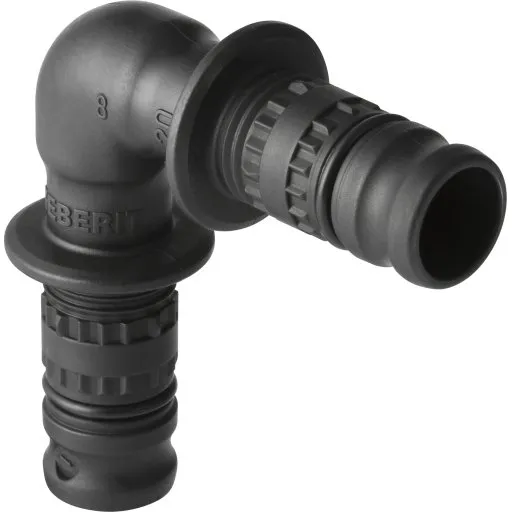 Mepla 90° bøjning 26 mm PVDF