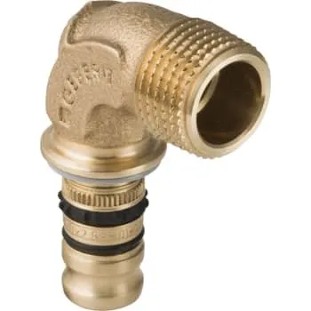 Geberit Mepla 26 mm x 3/4" Overgangsvinkel nippel med udvendigt gevind