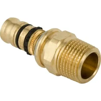 Geberit Mepla 26 mm x 3/4" Overgang med nippel