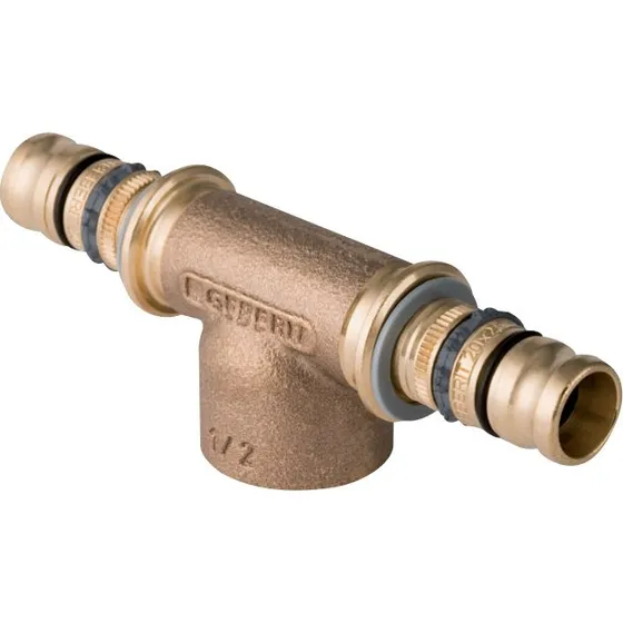 Geberit Mepla T-stykke 50 mm, Rp 1 1/2
