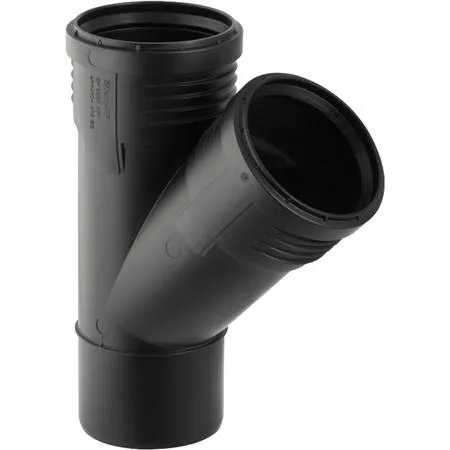 Geberit Silent PP Grenrør 45° 110/75 mm