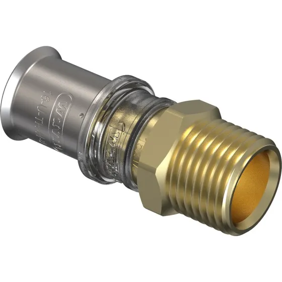 Wavin Tigris M5 Lige Overgang 20x1/2" Nippel