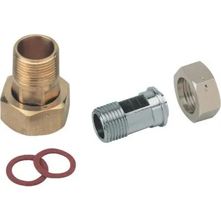 Vandmålerforskruning 1 1/2" - 2 x 1 1/2"