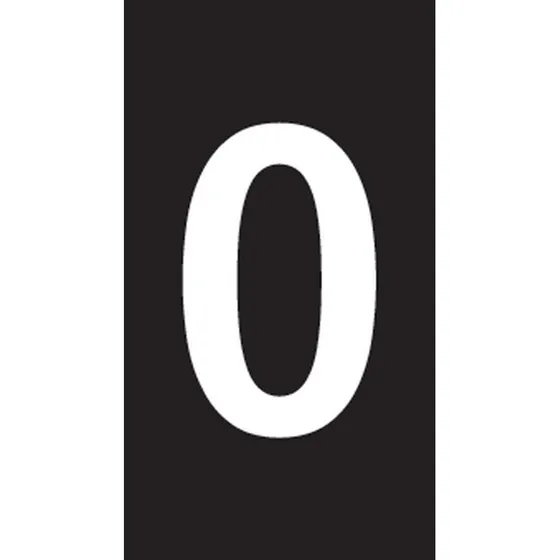 WIC LEDNINGSMÆRKE 0 SORT W2