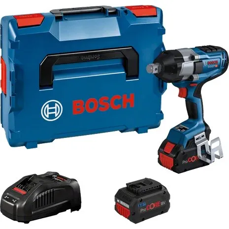 Bosch GDS 18V-1050 H Slagnøgle 1750 rpm, 3/4" Borepatron, Sort/Blå