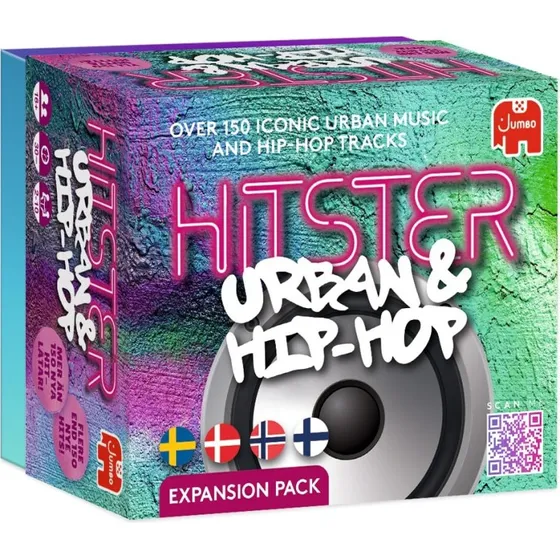 Hitster Urban & Hip-Hop – 150 ikoniske sange for 2-10 spillere