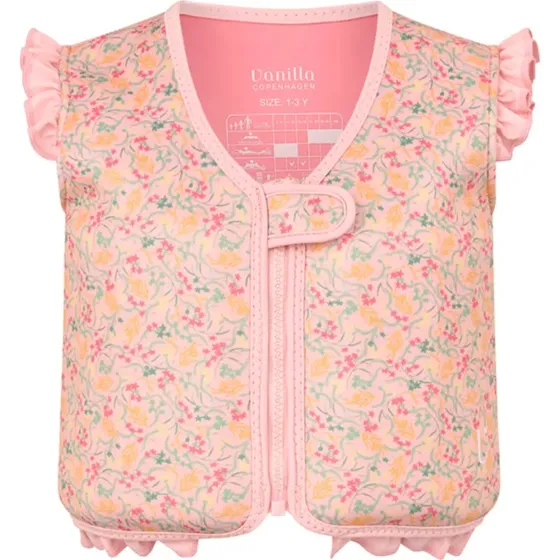 Vanilla Copenhagen Liberty Beach Svømmevest - English Rose - 3-6 År
