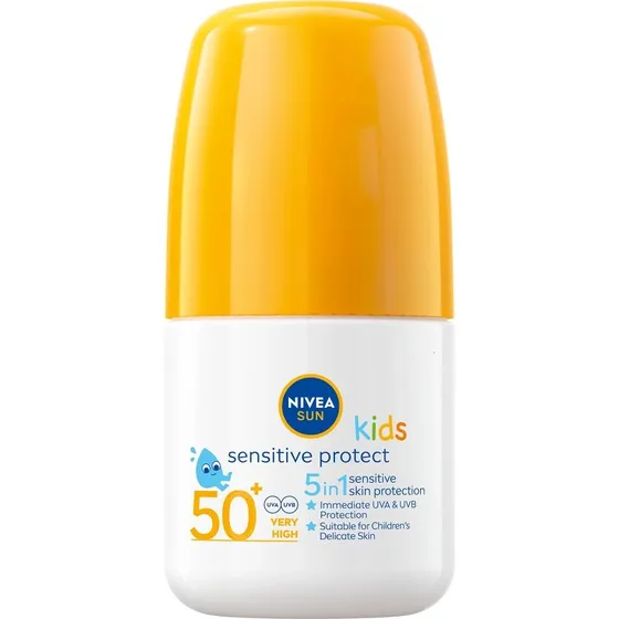 Nivea Kids Sensitive Sun Roll On SPF 50+ 50 ml