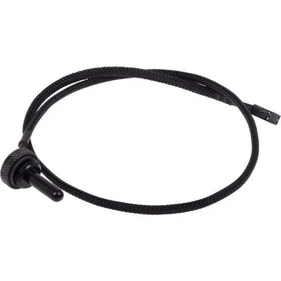 Alphacool Eiszapfen Temperatursensor G1/4" Sort 50 cm