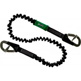 Baltic Elasticeret livline 2 krog 2 m - sort (0107)