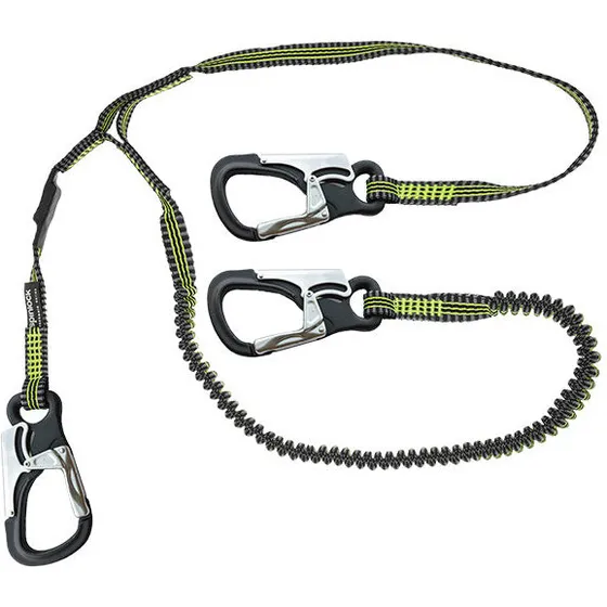 Spinlock Performance Livline 2 m elastisk — 3 kroge