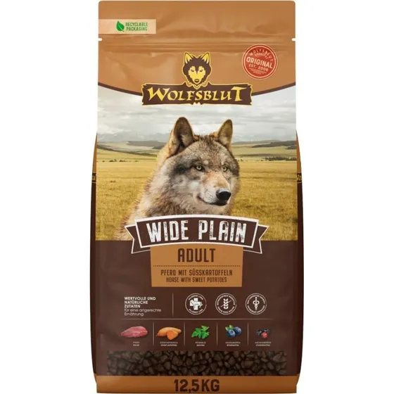 Wolfsblut Wide Plain Horse Adult 12,5 kg