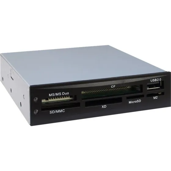 Inter-Tech Nitrox CI-02 USB 2.0 Kortlæser