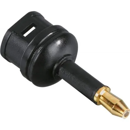 Hama ODT Toslink 3,5 mm Guld Sort Adapter